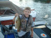 Of Course DAD didn't catch any fish!!  Alex Massicotte (Goodward) Sept. 2006